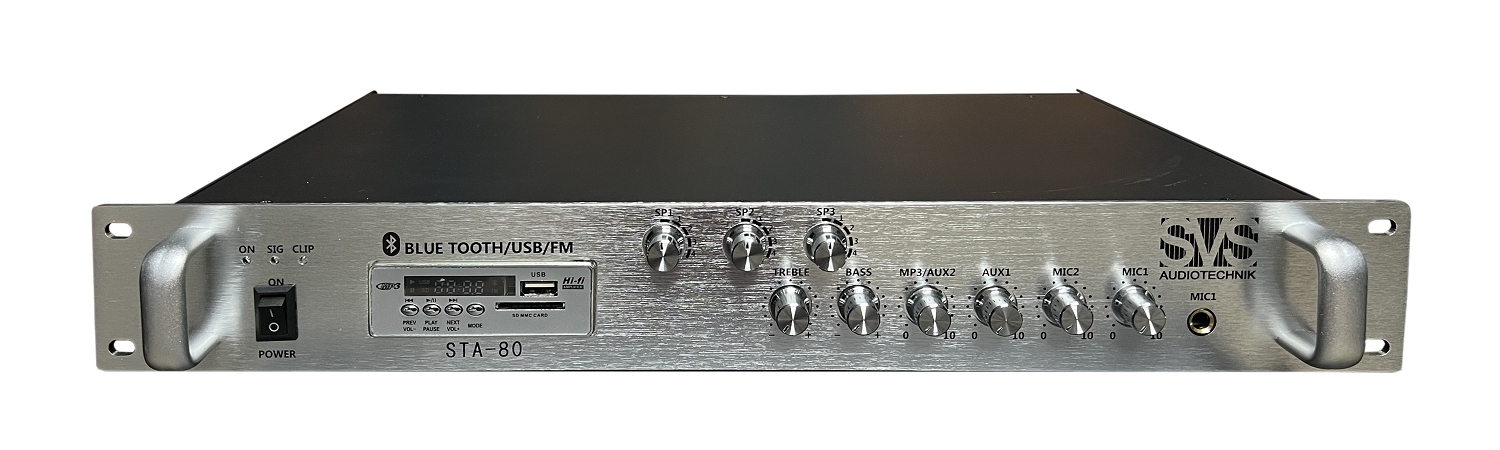 SVS Audiotechnik STA-80 Микшер-усилитель для систем Public Address в Хабаровском крае